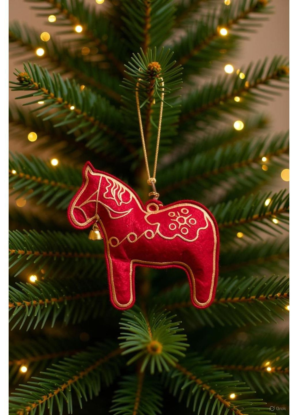 🐎 Фетровая игрушка "Красная лошадь" - символ 2026 года 🐎🔥 yourbee_honey (370600520)