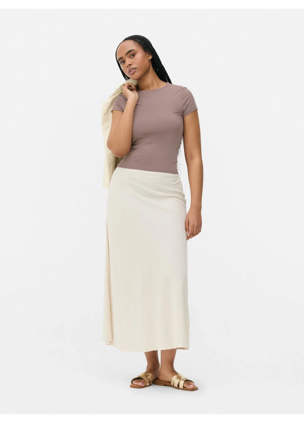 Топ лето,темно-бежевый, Primark (394985348)