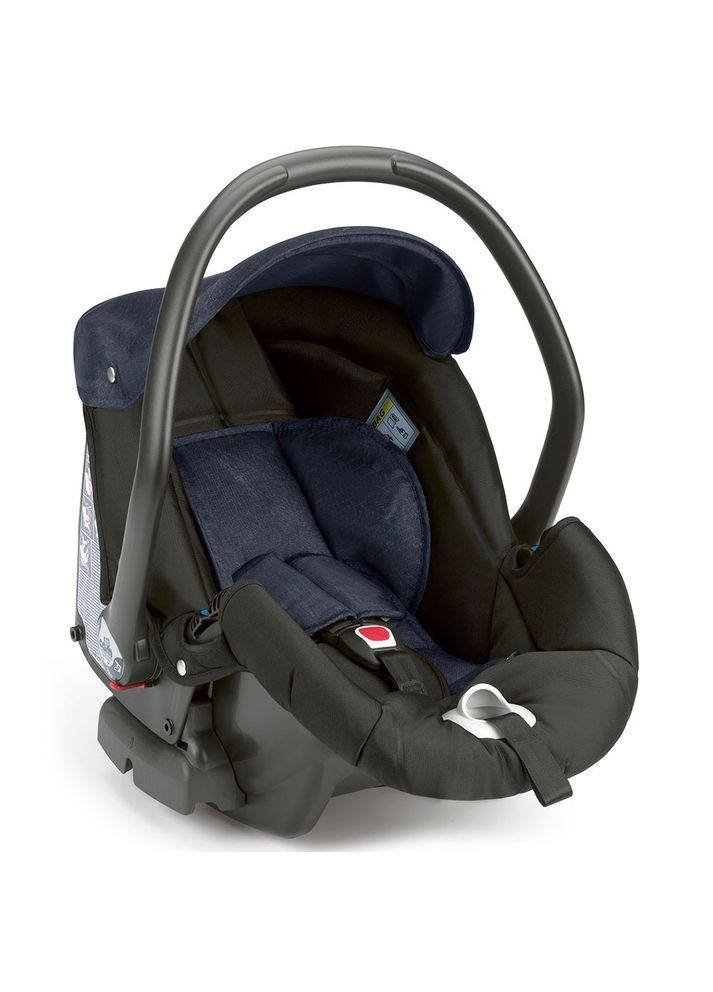 Коляска 3 в 1 TECHNO SOUL, рама білий карбон, колір синій (805T/V97/980/724K) CAM (307836309)