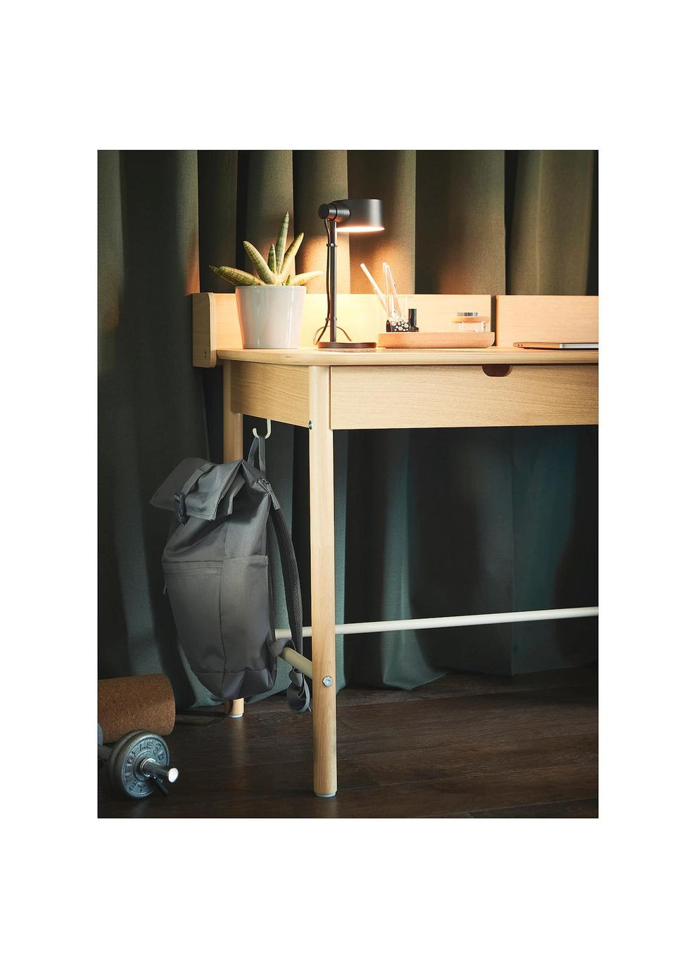 Письмовий стіл і стілець ІКЕА RIDSPO / LANGFJALL (s69502674) IKEA (278405495)