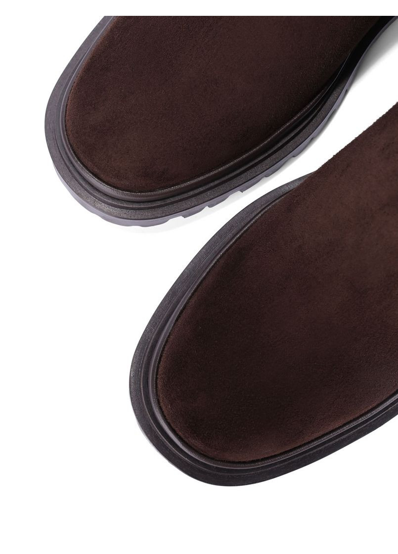 Жіночі Черевики 6156-3 Коричневий Велюр Attizzare (368753760)