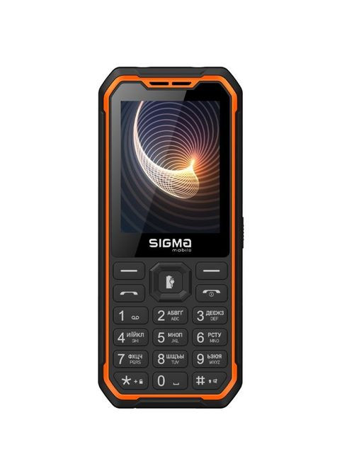 Мобильный телефон (4827798855126) Sigma X-style 310 Force Type-C Black Orange (354227249)
