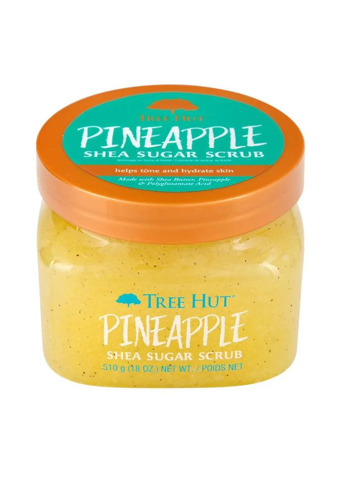 Cкраб для тіла Shea Sugar Scrub Pineapple, 510 г Tree Hut (316553654)