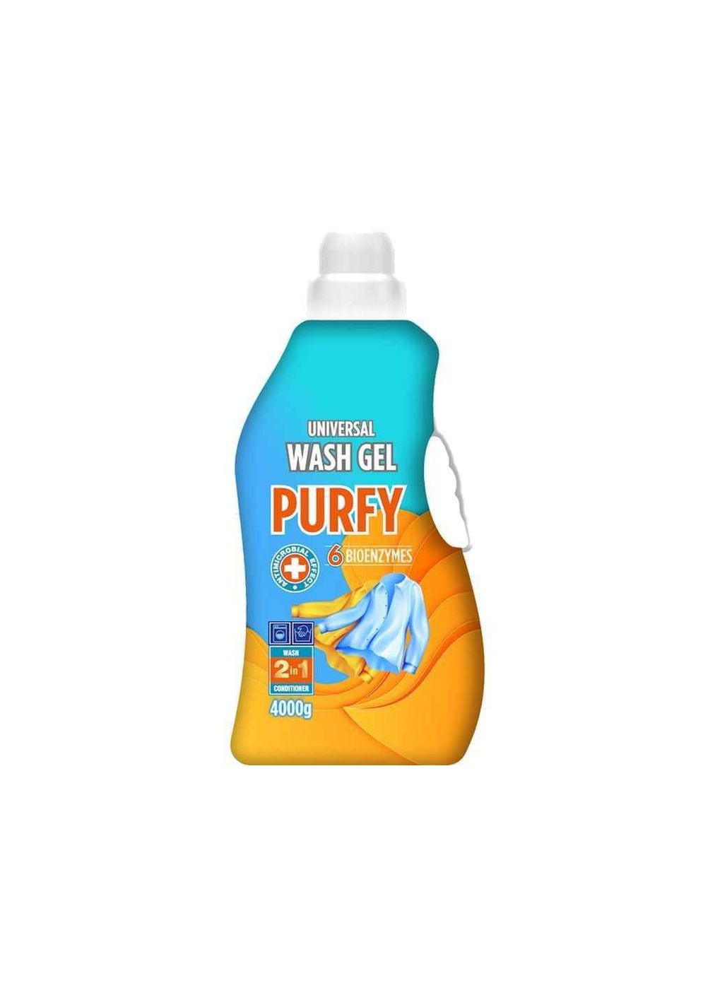 Для всих типів тканин 4л Universal рідкий PURFY (359438543)