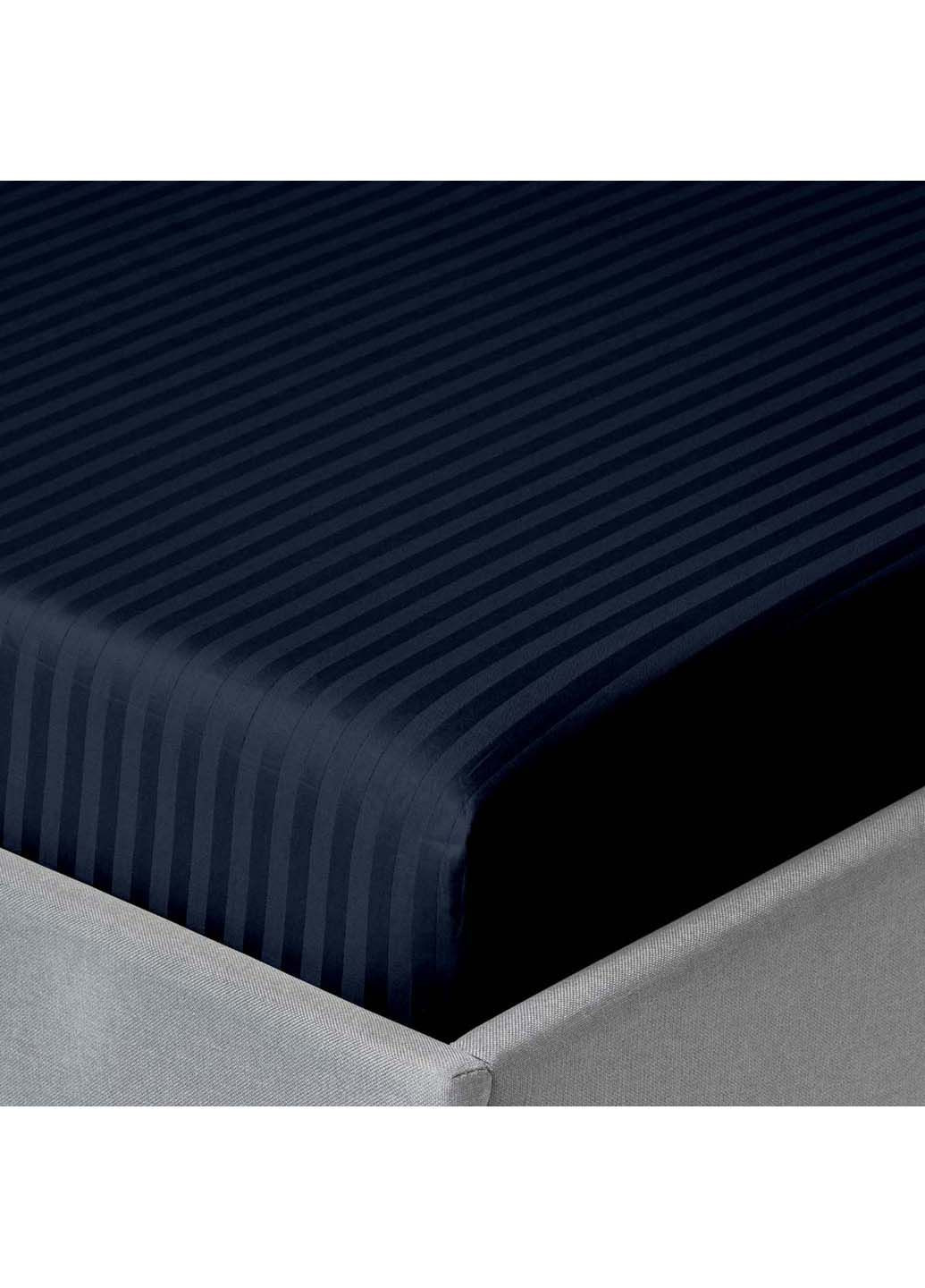 Підліткова постіль сатин з простирадлом на гумці NAVY 160х220 см Cosas (307477742)