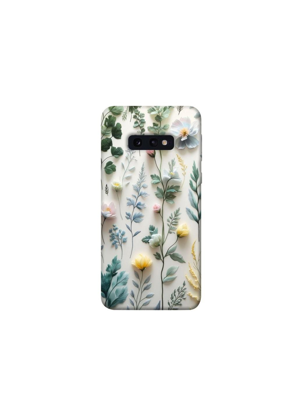 Чохол на Samsung Galaxy S10e Floral design ver.4 Frontalka (361320175)