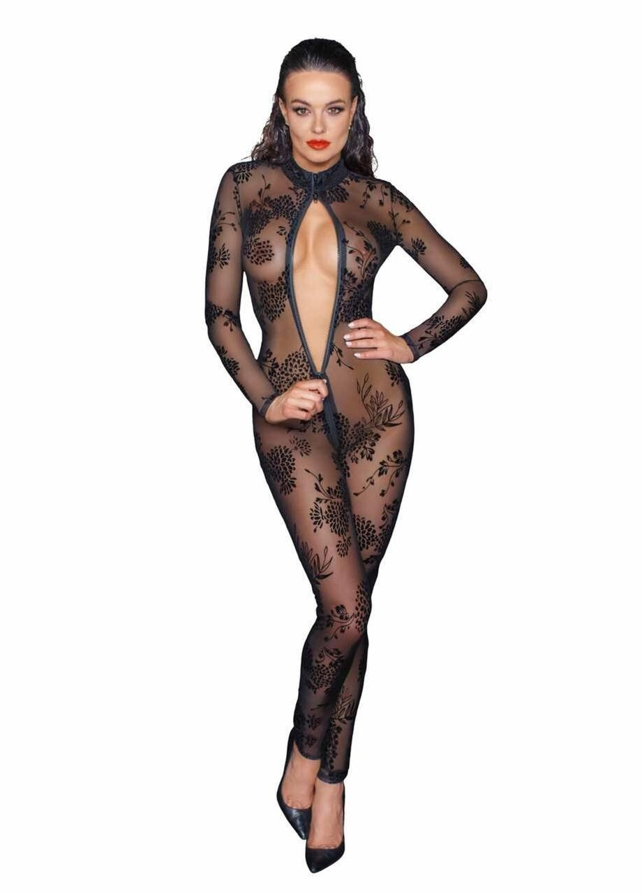 Бодистокинг Noir Handmade F237 Long tulle overall - XXL No Brand (303905227)