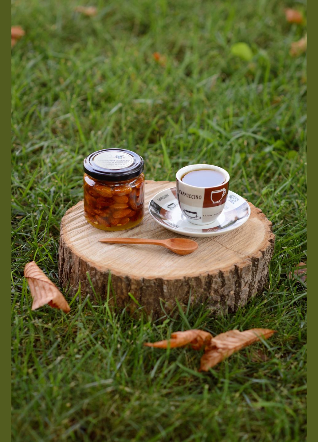 Мед с миндалем, 200мл No Brand (331607845)