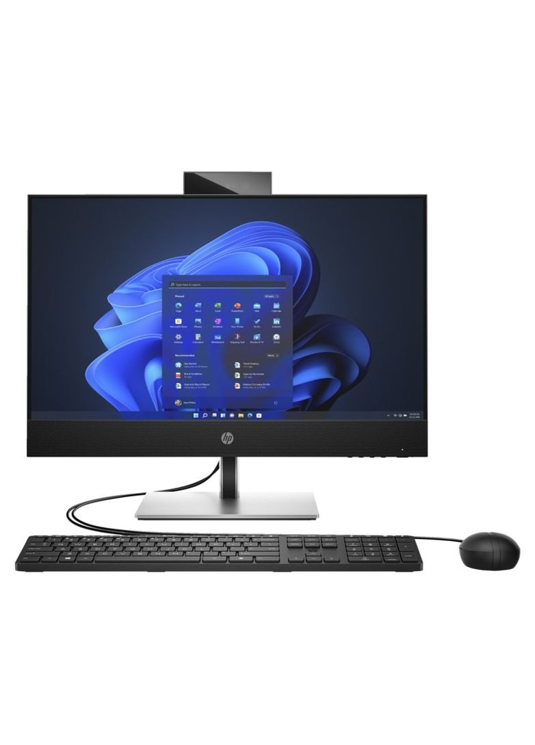 Компьютер персональный моноблок ProOne 440-G9 23.8" FHD IPS AG, Intel i5-14500, 16GB, F512GB, UMA, WiFi, кл+м, DOS, черный HP (363834316)