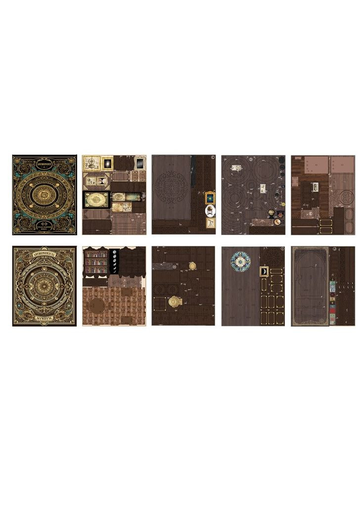 Бук Нук Музей астрономии конструктор Book Nook Museum of Astronomy BV02-005 No Brand (362452780)