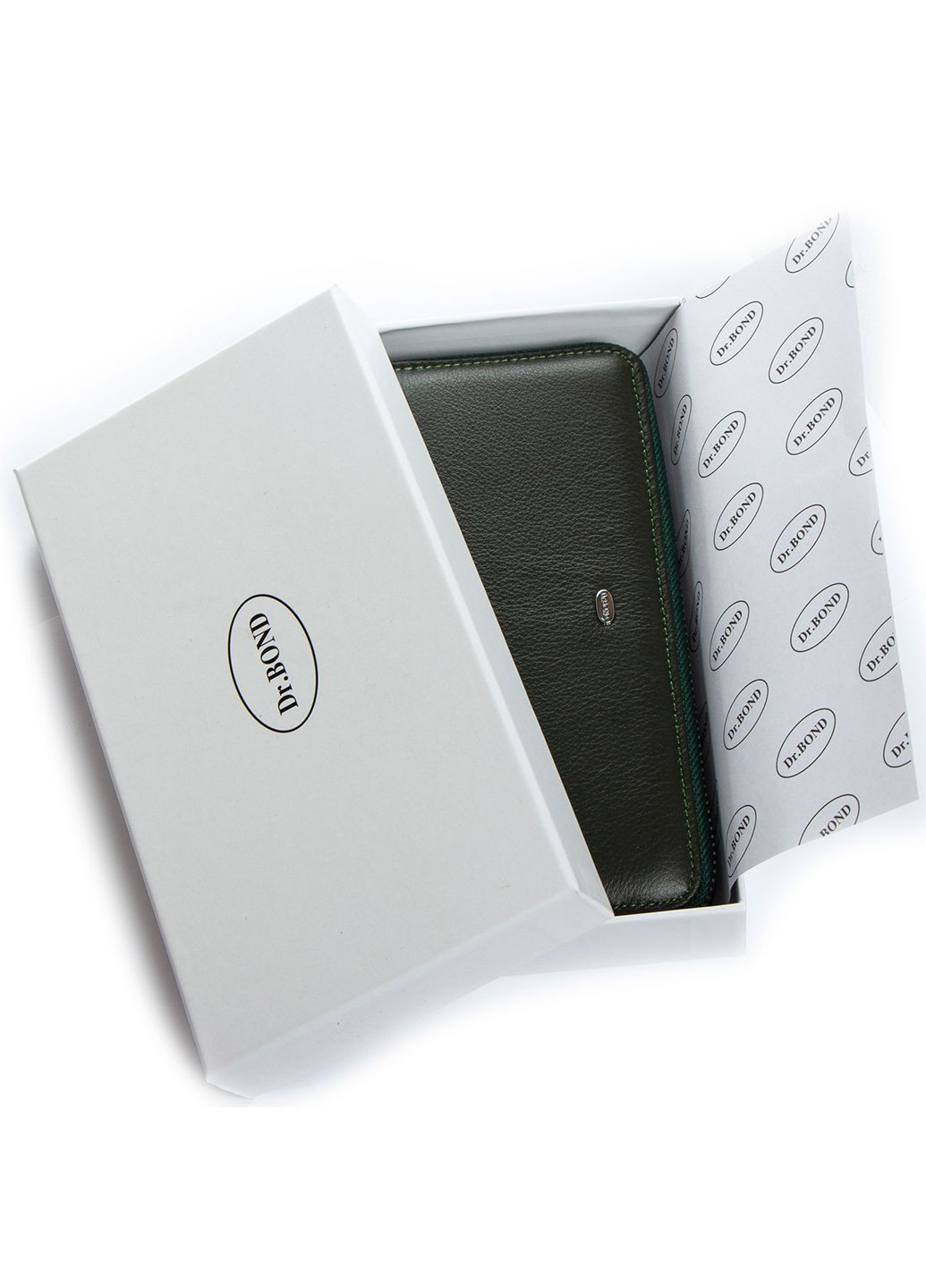 Жіночий шкіряний гаманець на блискавці Dr. Bond w38 (279381166)