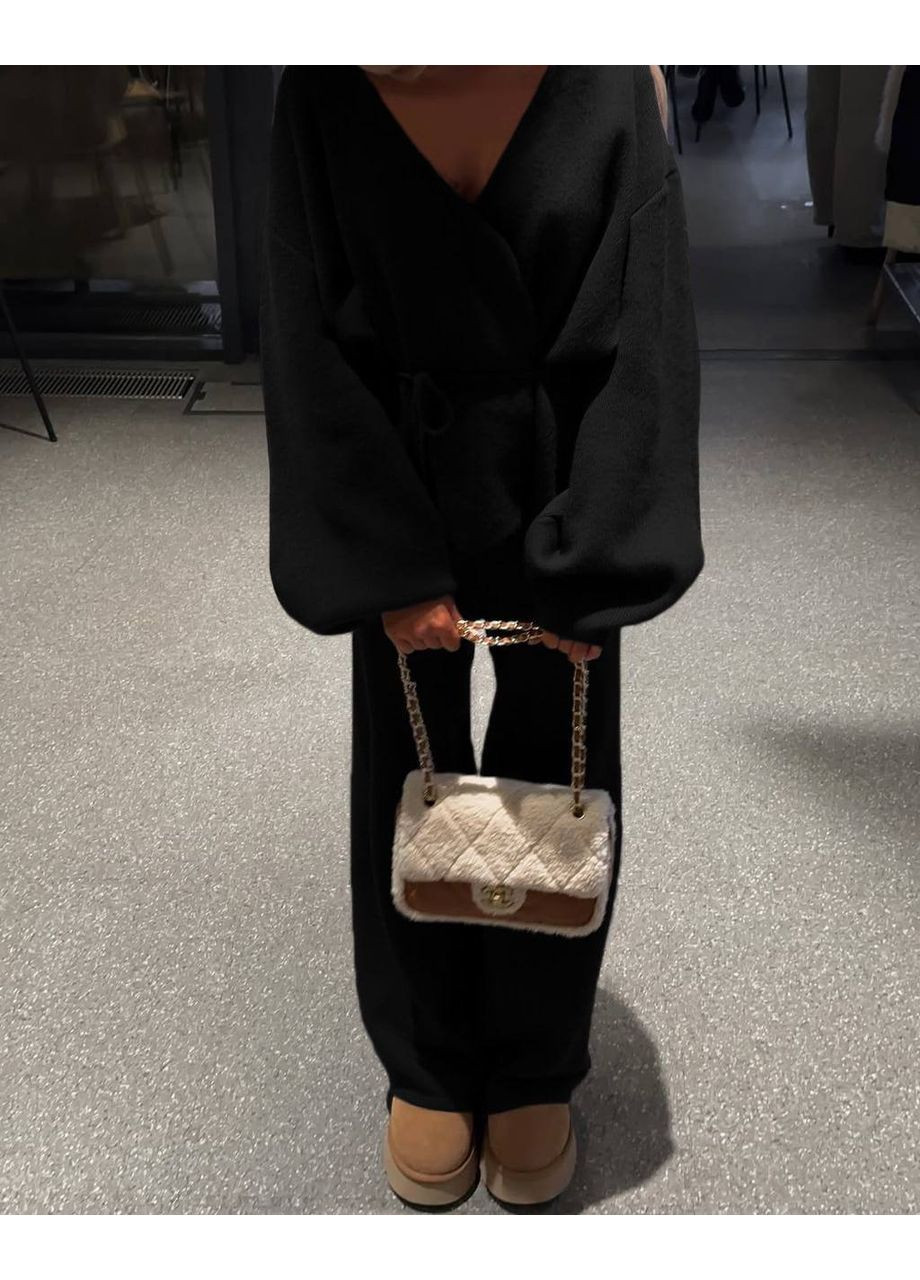 Женский черный костюм No Brand (359917757)