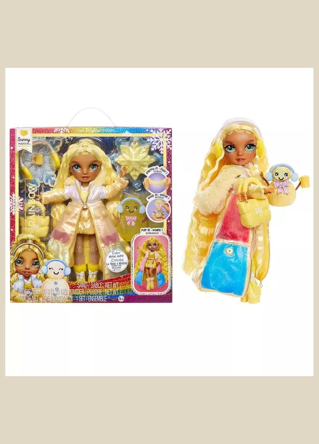 Лялька Winter Wonderland Санні (120858) Rainbow High (326806162)