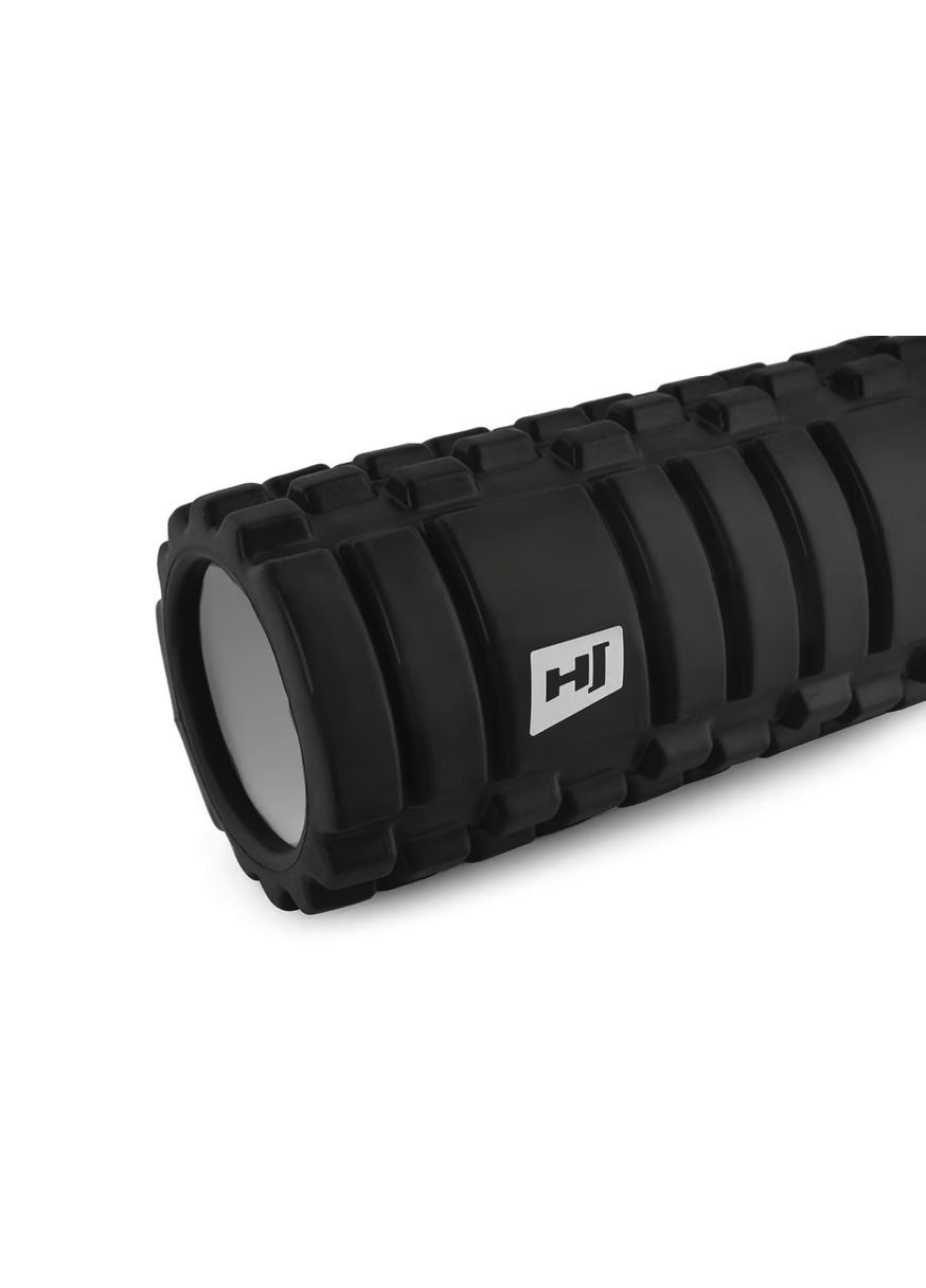 Роллер массажер (валик, ролик) EVA 33см HS-A033YG черный Hop-Sport (361951562)