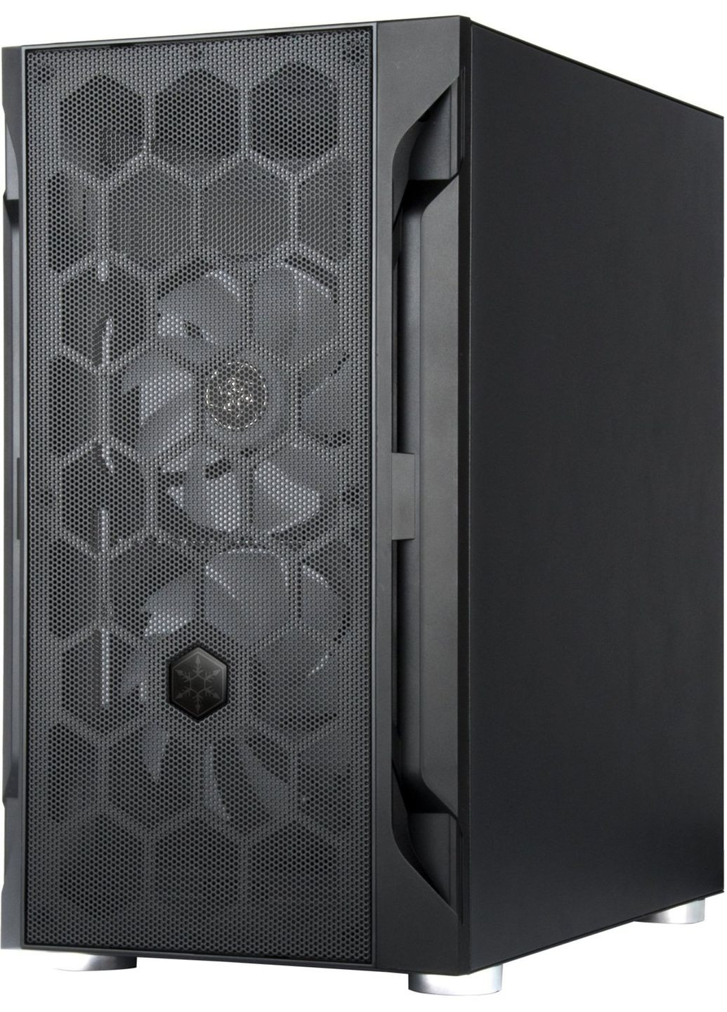 Корпус FARA H1M PRO ARGB Tempered Glass без БП (SST-FAH1MB-PRO) Black Silver Stone (360412726)