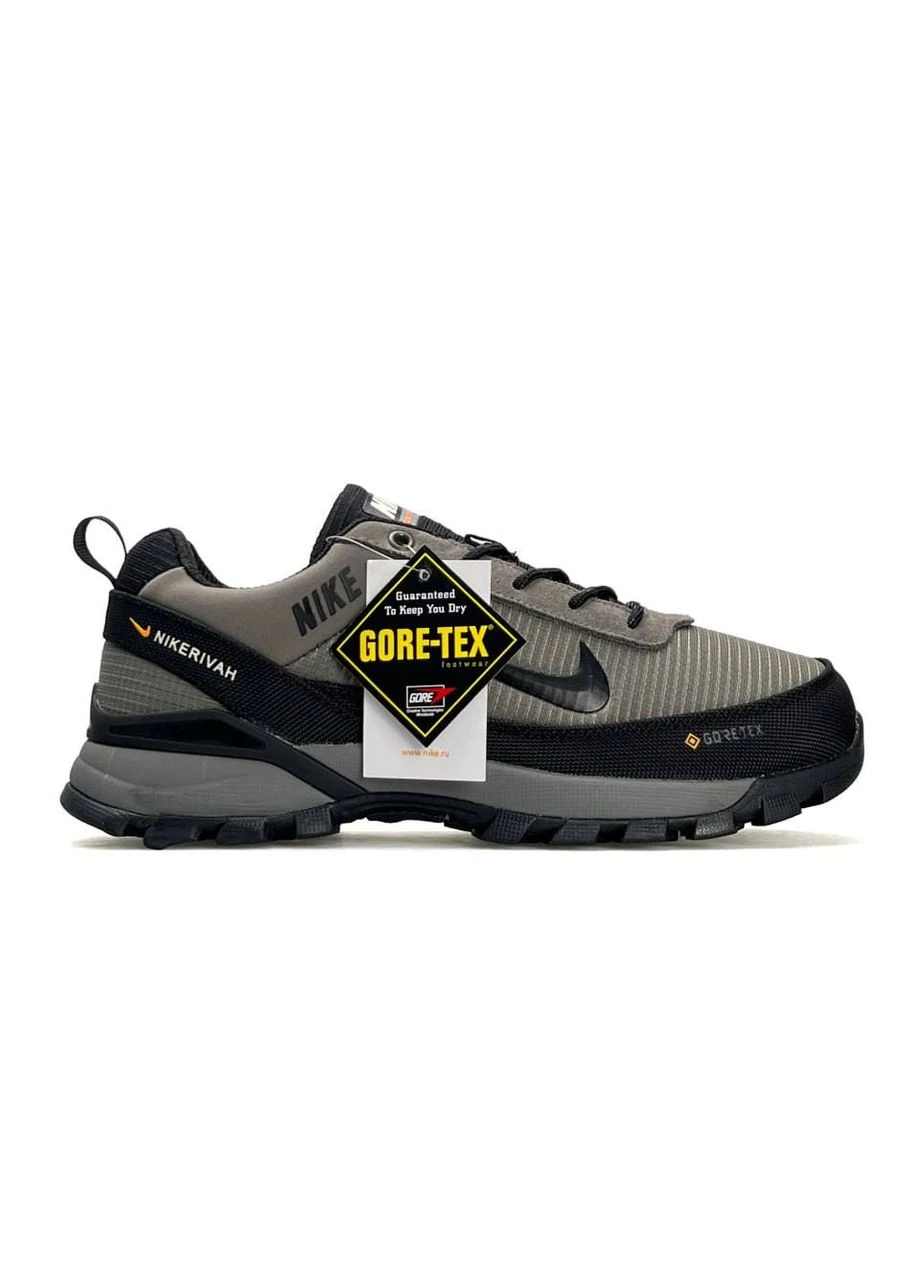 Оливковые (хаки) демисезонные кроссовки мужские nike No Brand Rivah GTX Khaki Black