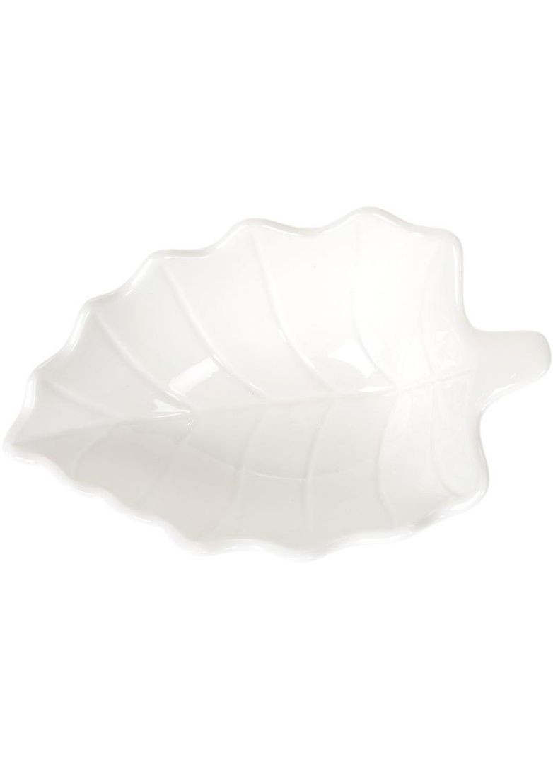 Набор 4 фарфоровых пиал "White City Лист" 200мл, белый фарфор Bona (330019218)