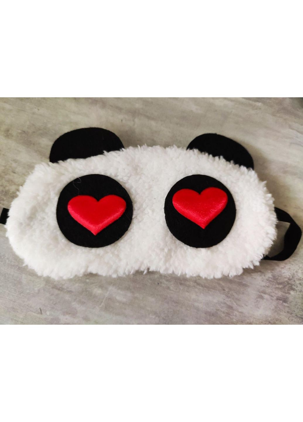 Маска для отдыха мягкая "Панда" 19*10,5 см No Brand (368703239)