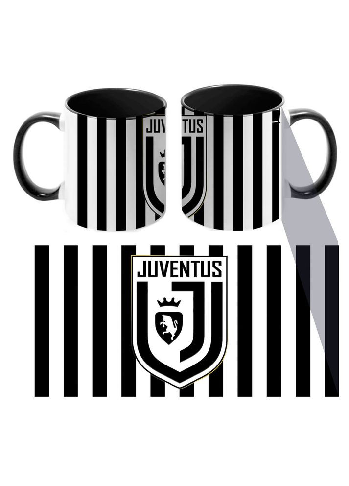 Кубок цветной черный ФК Ювентус Juventus Италия (zc0008) No Brand (327007184)