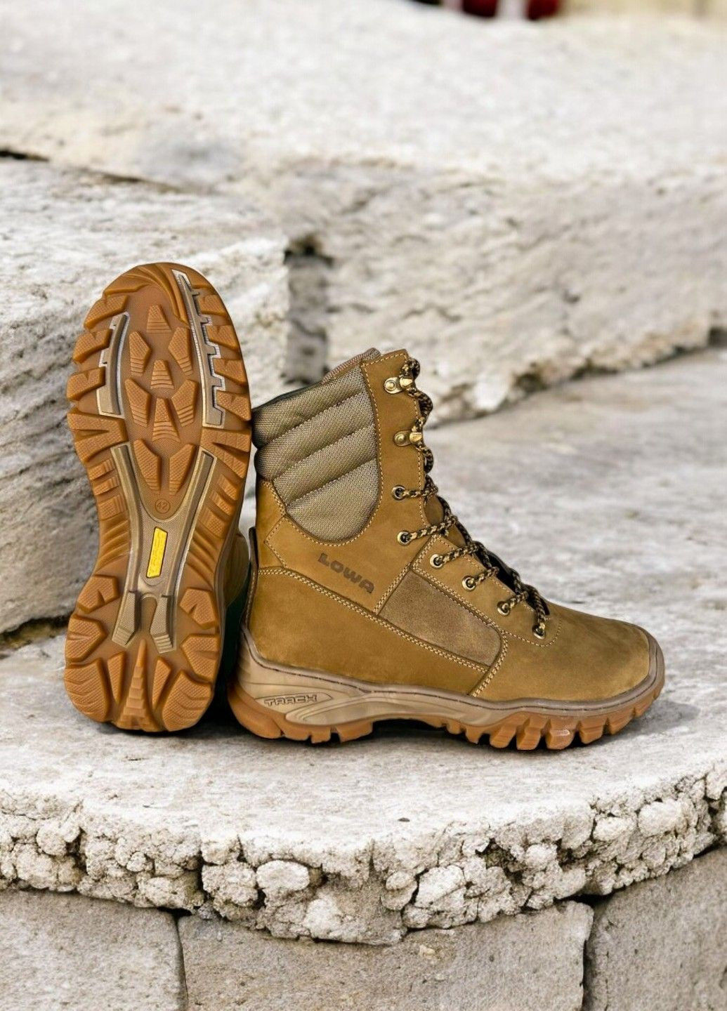 Женские Тактические Зимние Берцы. 36-49р Койот. Гидрофобная натуральная кожа! DSZF-2120 No Brand (301138819)