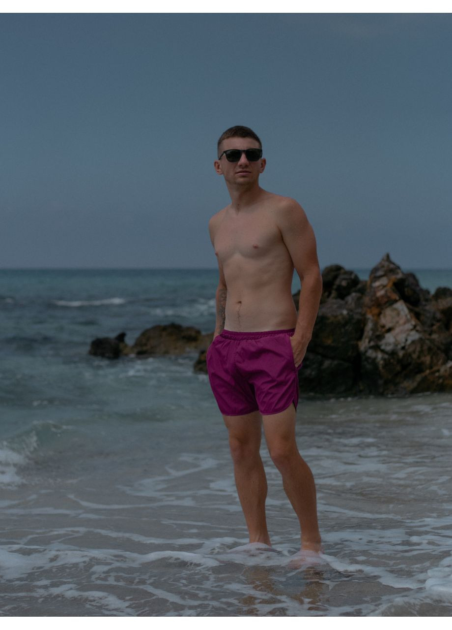 Плавальні чоловічі шорти з гарною посадкою, легкі пляжні швидковисихаючі шорти для відпочинку Intruder (359378562)