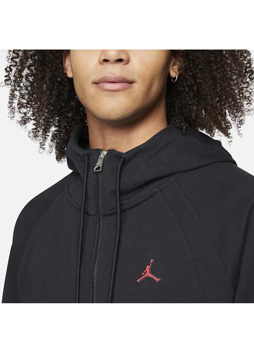 Чорна демісезонна куртка чоловіча Jordan
