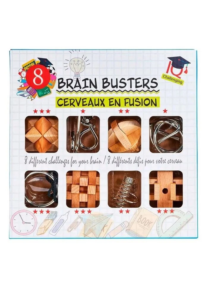 Набор головоломок "Brain Busters Cerveaux en Fusion" Eureka 3D Puzzle 473360 No Brand (388543695)