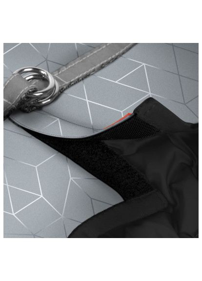 Шлея для собак (2930) WAUDOG Clothes з QR-паспортом S1 сіра (366693467)