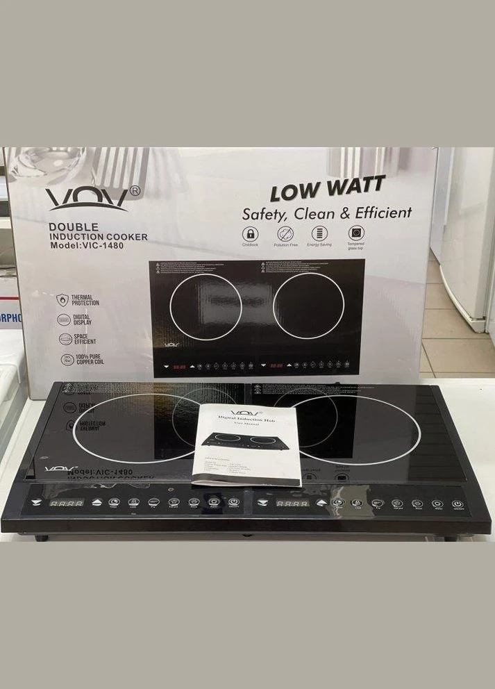 Индукционная плита VOV Vic-1480, Германия No Brand (400406910)