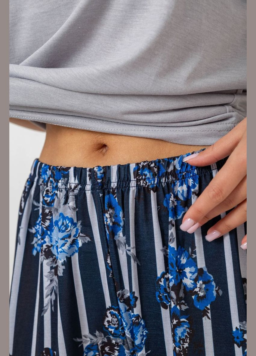 Серая всесезон пижама женская с принтом,, 243r5886 Andi