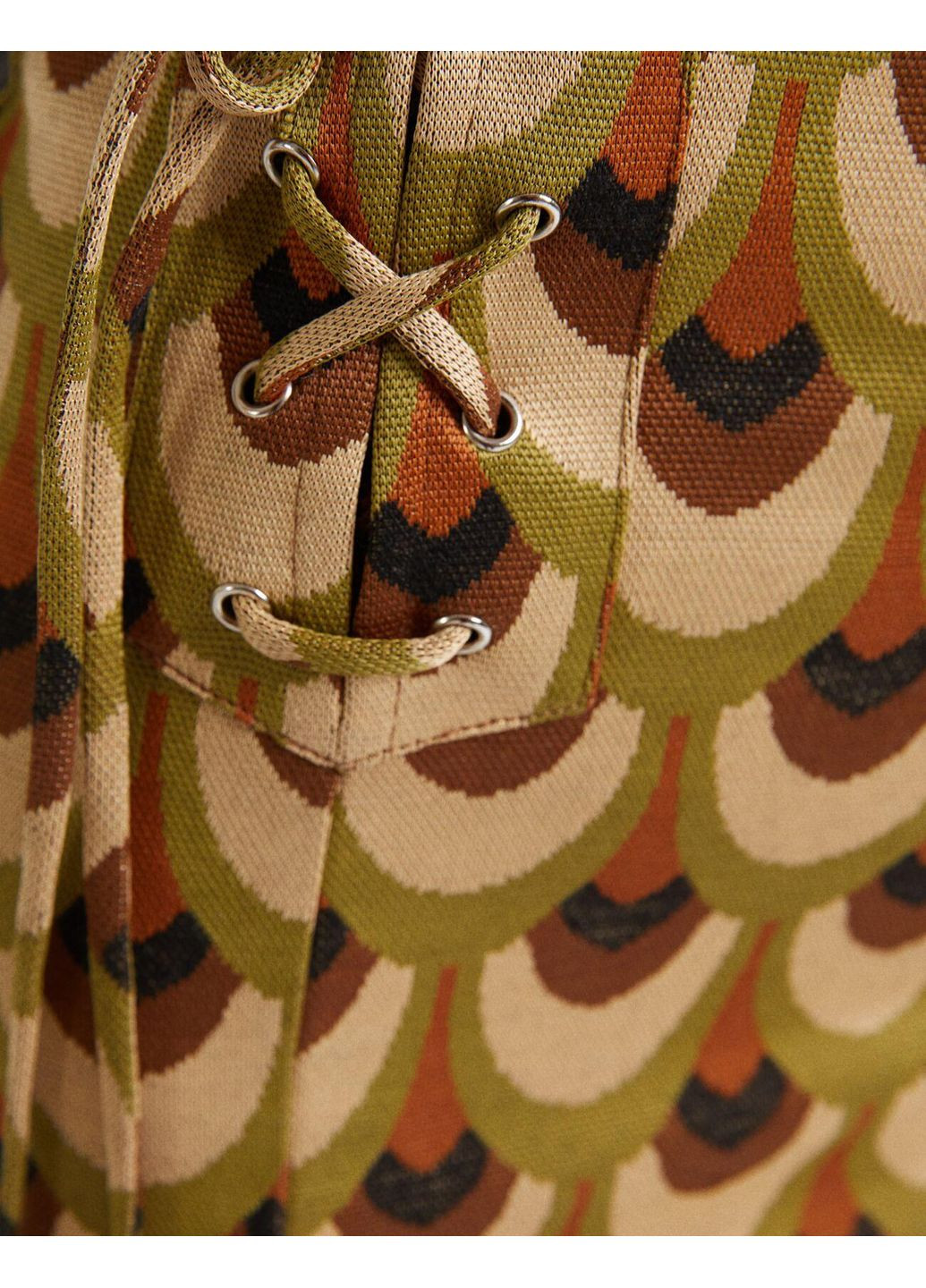 Спідниця демісезон,бежевий-коричневий, Bershka (361028620)