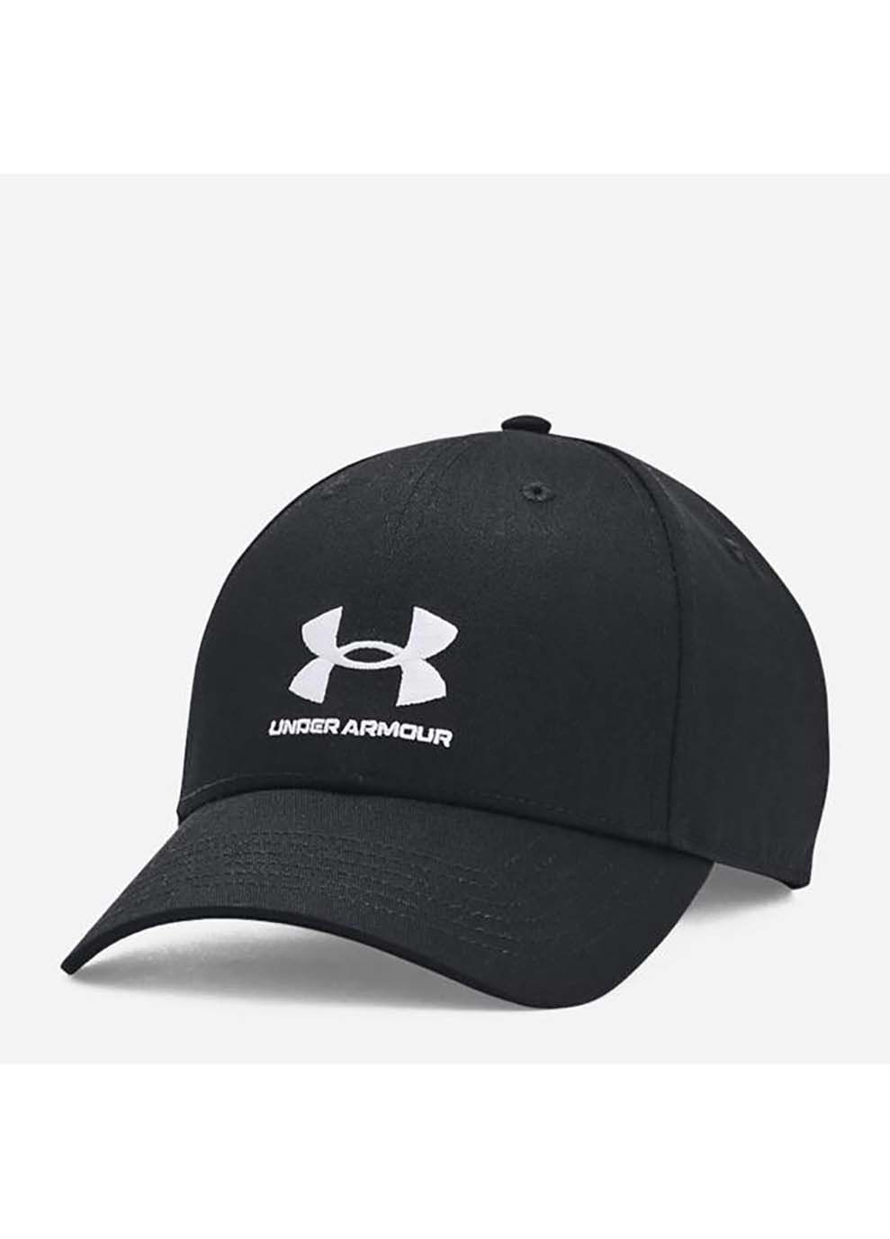 Чоловіча Кепка UA Mens Sportstyle Lockup Adj Чорний Under Armour (302286410)
