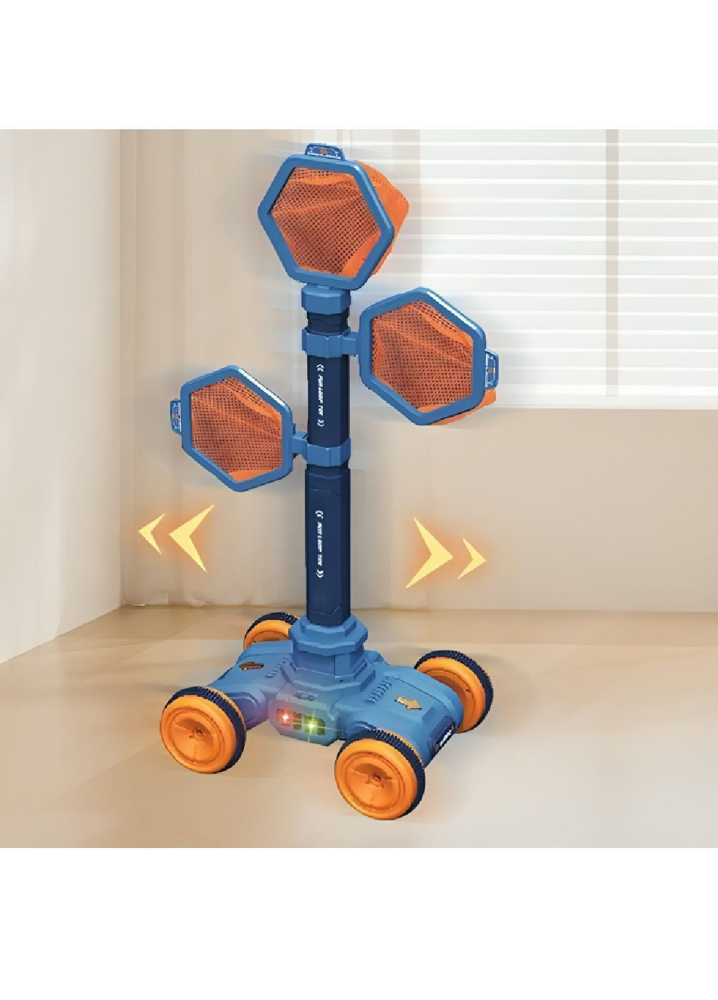 Дитячий ігровий комплект набір спортивний комплекс баскетбол пістолет мішень зі звуковими світловими ефектами (482024-Prob) Unbranded (369719517)