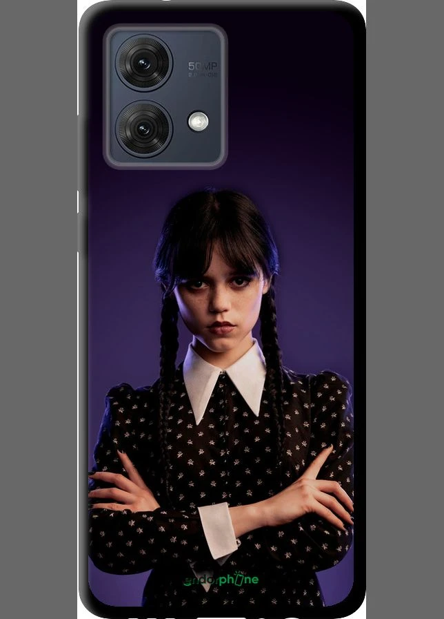 Чехол на Motorola Moto G84 Wednesday v3 "5517b-3344-70447" Endorphone (387498527)