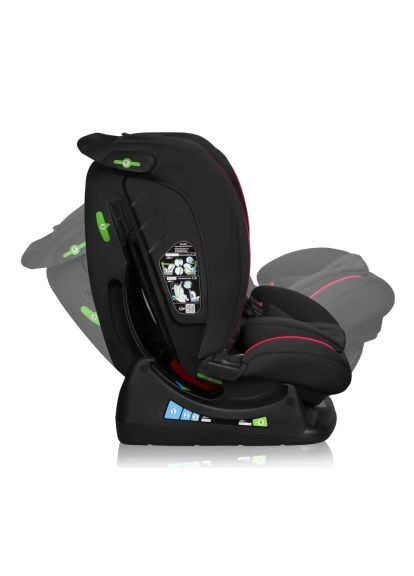 Автокресло (LO-) Lionelo Aart I-Size Black Carbon Red (368562362)