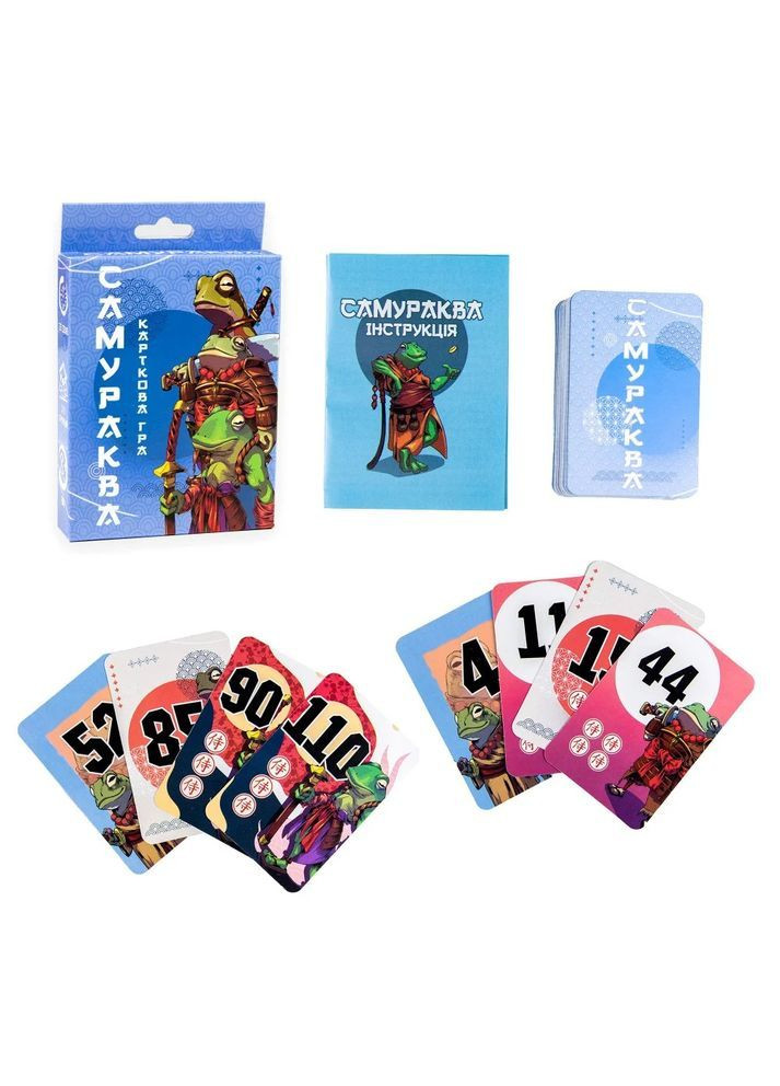 Карткова гра Самураква, укр.мова () Strateg 30322 (369527941)