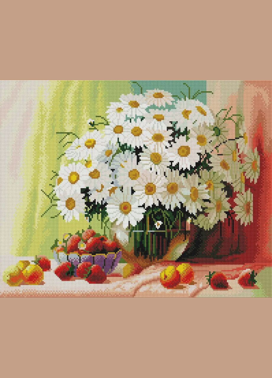 Алмазна мозаїка Букет ромашок SP051 ColorArt (285719798)