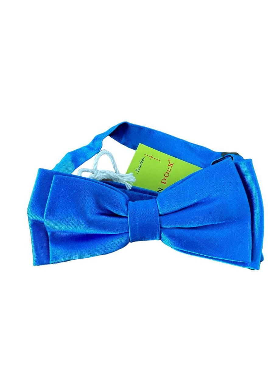Бабочка галстук Doux. Бабочка галстук ручной работы. Синяя Coton (269696830)