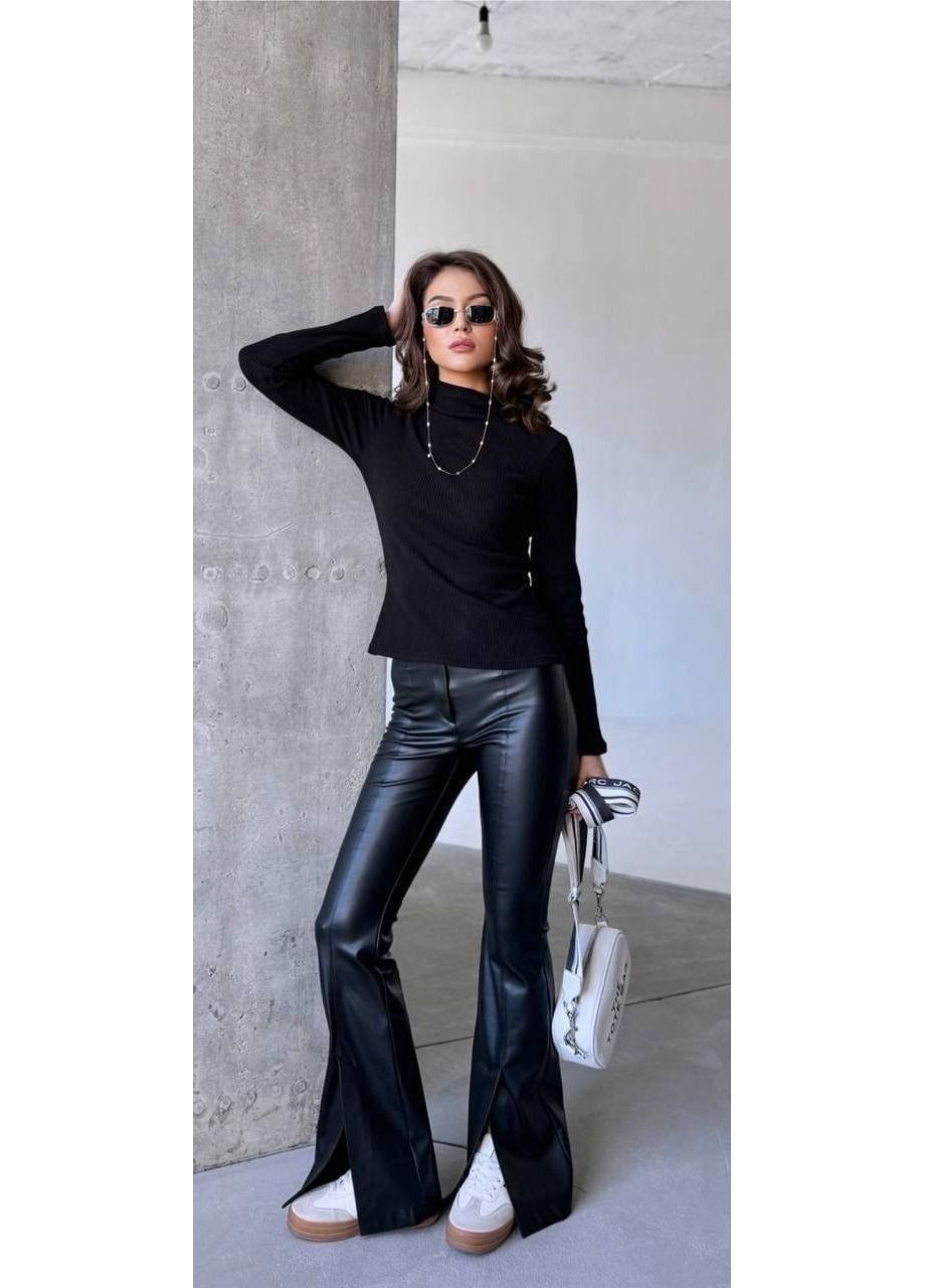 Женский теплый гольф из рубчика — ЗАМЕР В ОПИСАНИИ DK/DL Мода без кордонів (366883200)