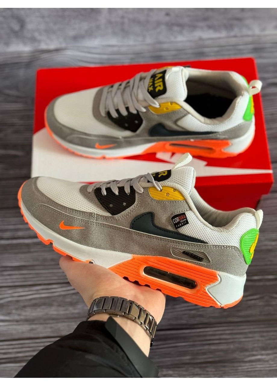 КРОСІВКИ ЖІНОЧІ NIKE AIR MAX 90 ORANGE WB НАЙК АІР МАКС 90 No Brand білі демісезони (367170501)