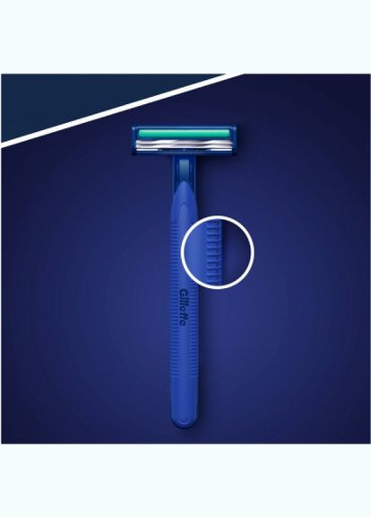Станок для гоління Gillette одноразовая blue 2 plus 5 шт (268145593)