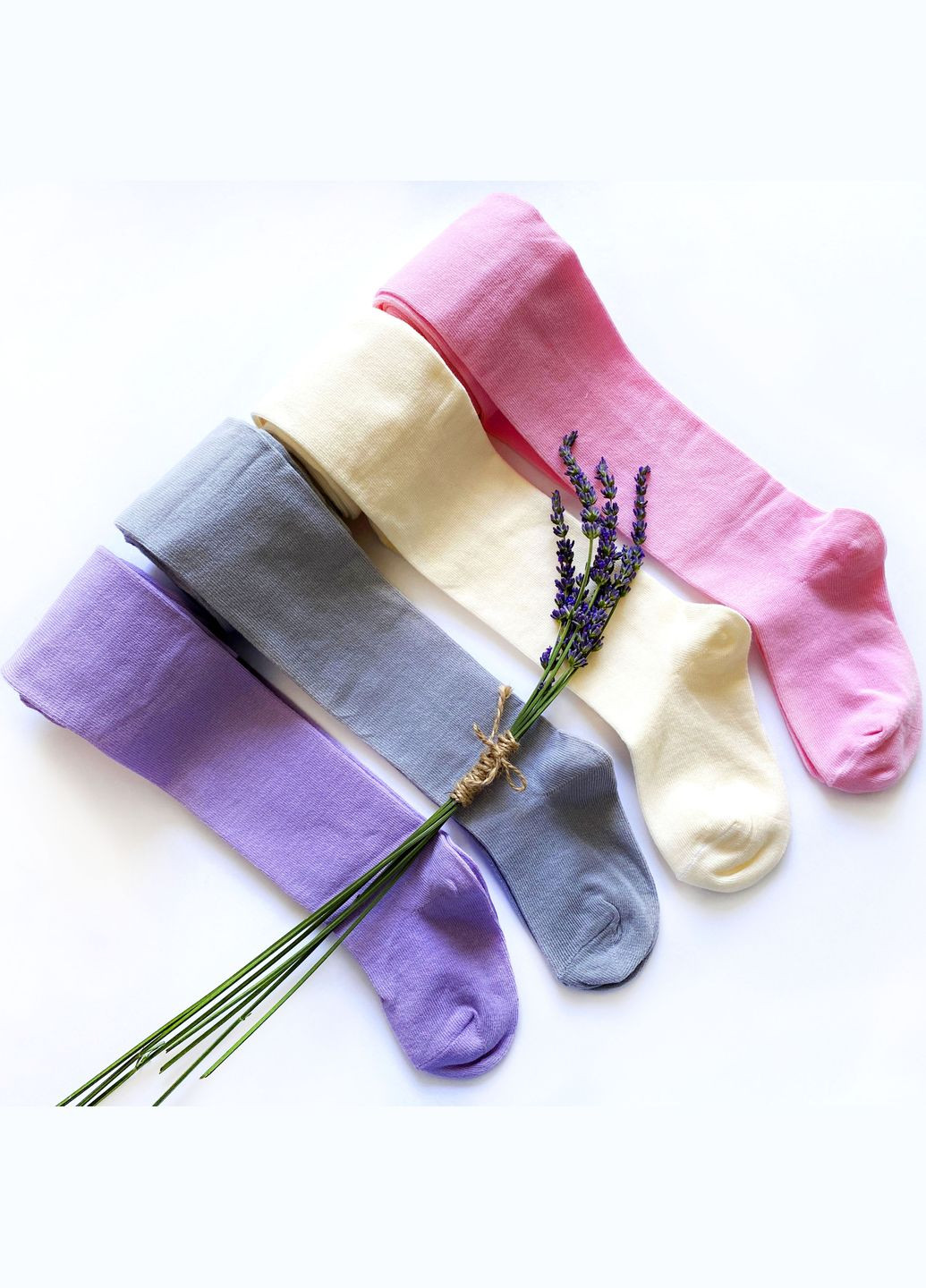 Колготки дитячі. Однотонні. Колір: Молочний Крокус (338427345)