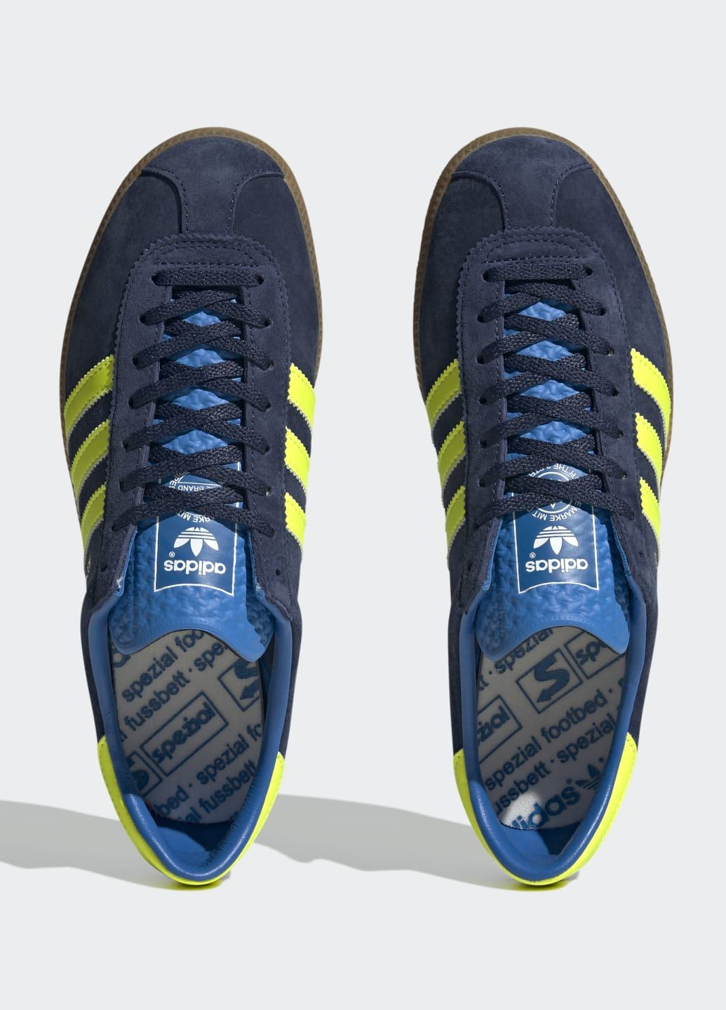 Синие всесезонные кроссовки handball spezial hochelaga adidas
