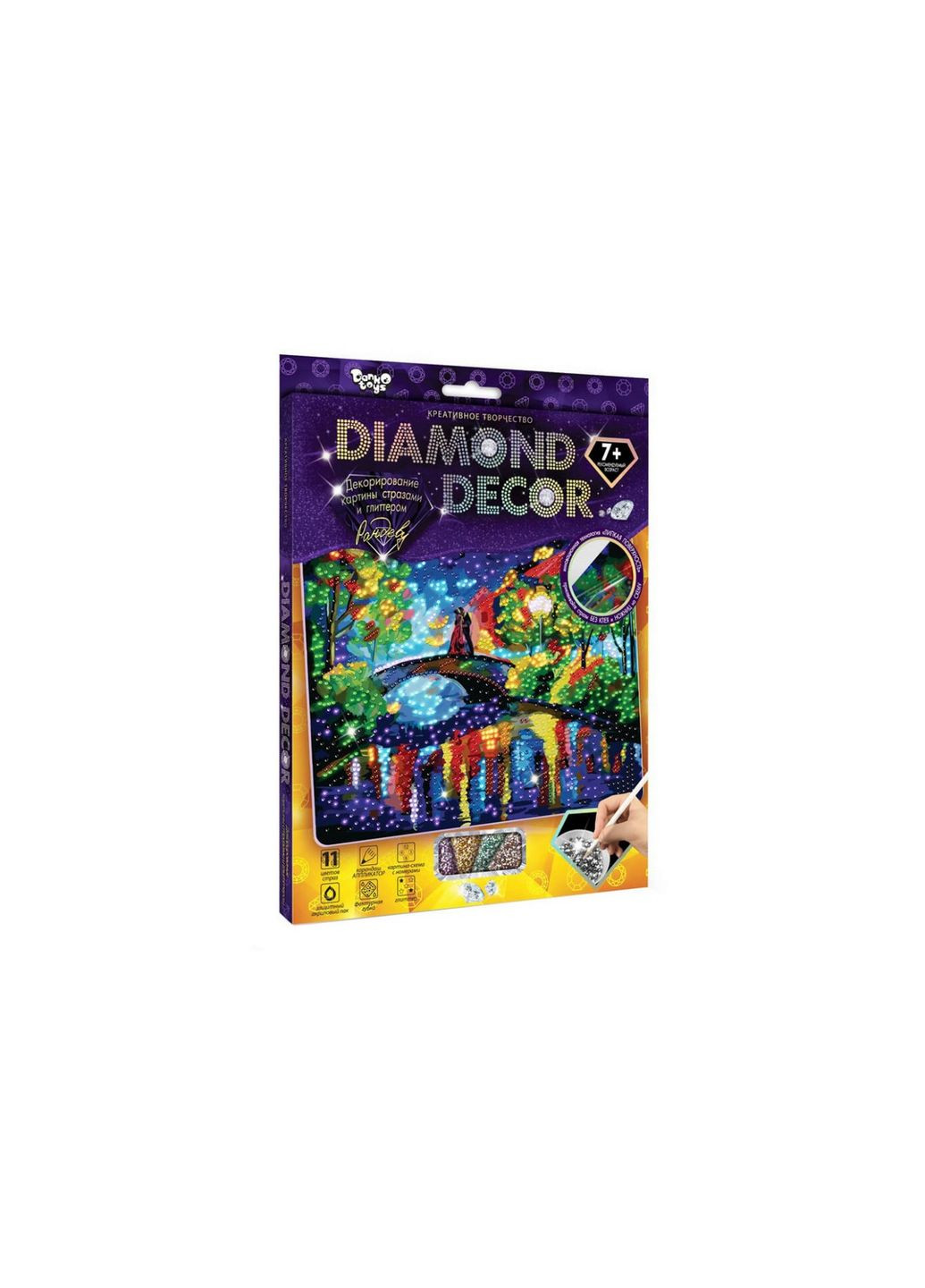 Набір креативної творчості Рандеву DD-01-07 "DIAMOND DECOR" Danko Toys (282745798)