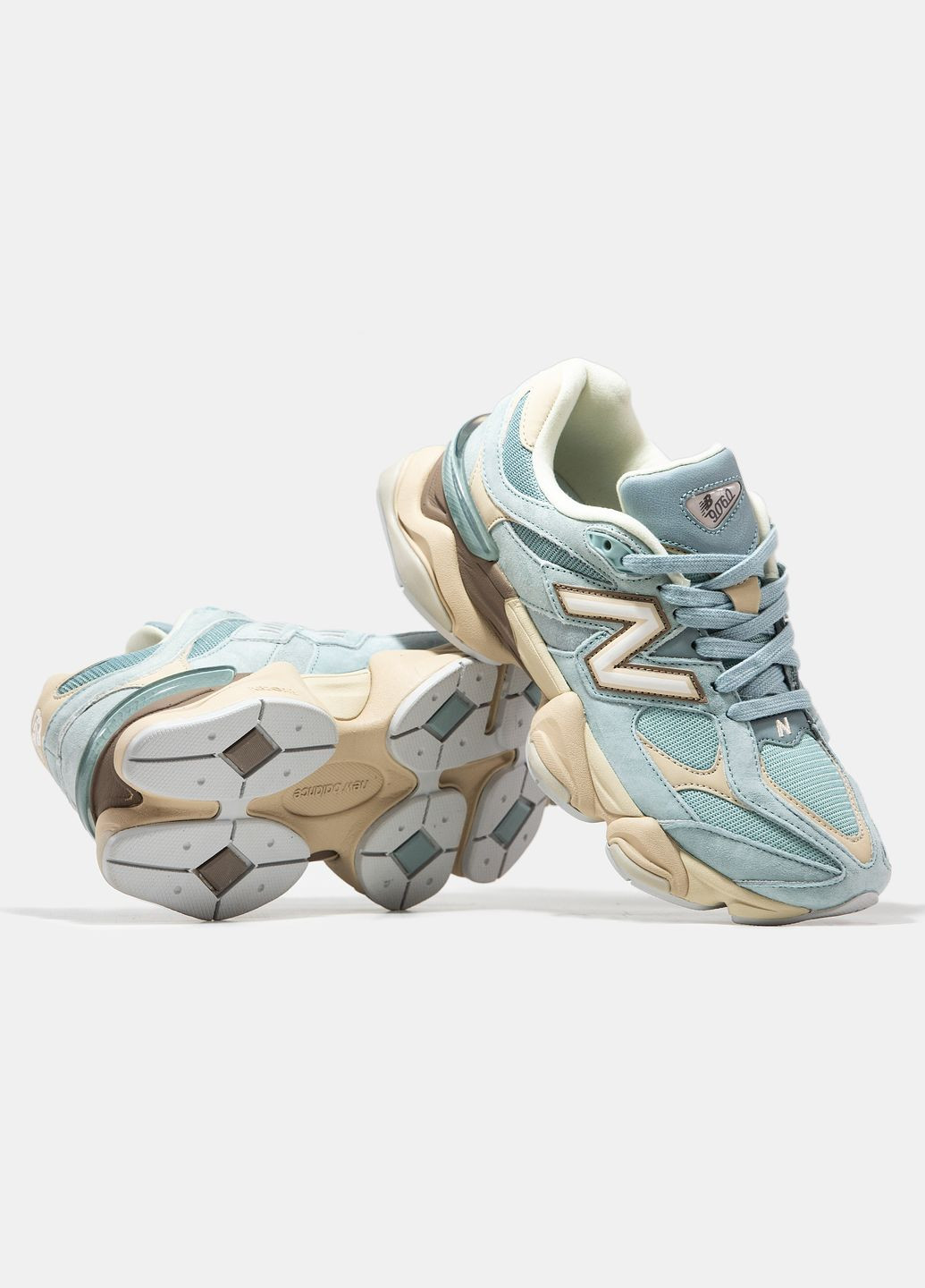 Кроссовки женские New Balance 9060 blue | Нью Беланс 9060 голубые No Brand голубые всесезоны (315155225)