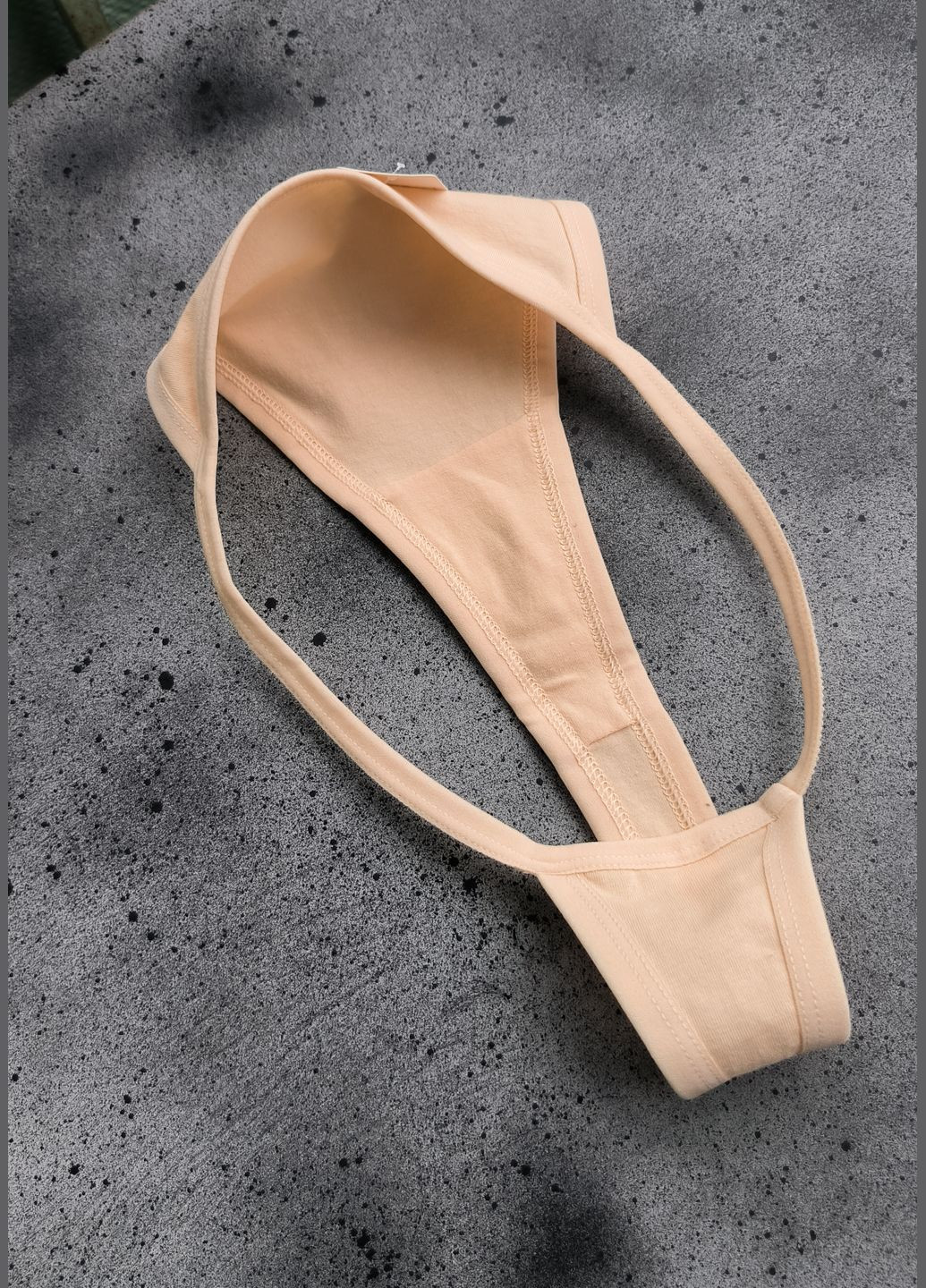 Бавовняні трусики стрінги на тонких лямках Finetoo (322169784)