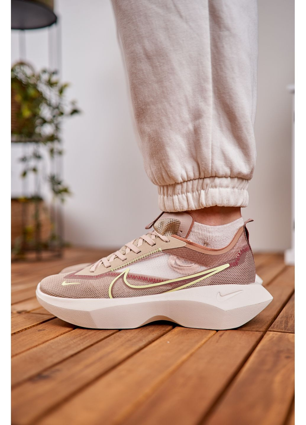 Комбіновані Осінні кросівки чоловічі nike vista lite brown найк віста лайт No Brand