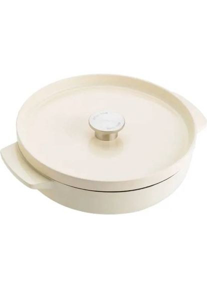 Стойник Cast Iron 26см Almond Cream (CC009010-001) KitchenAid (338378309)