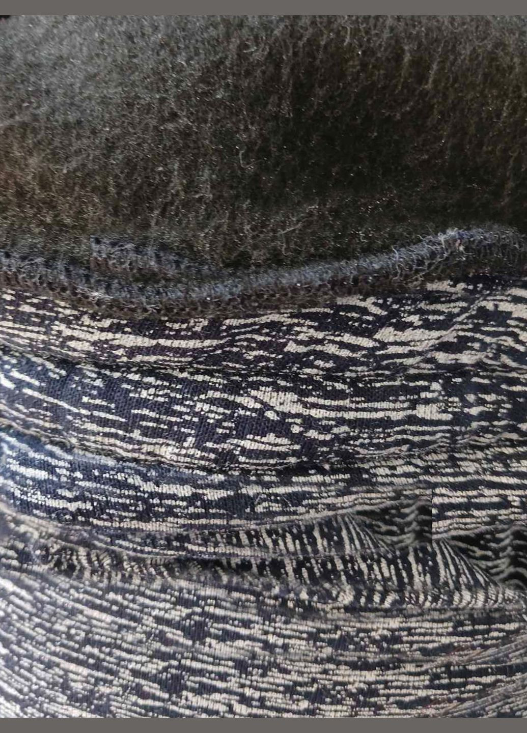 Темно-серые зимние брюки No Brand