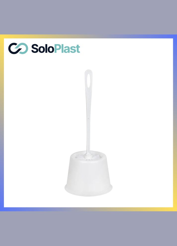 Ёршик для унитаза с подставкой Мини КТ0400 SoloPlast (340285931)